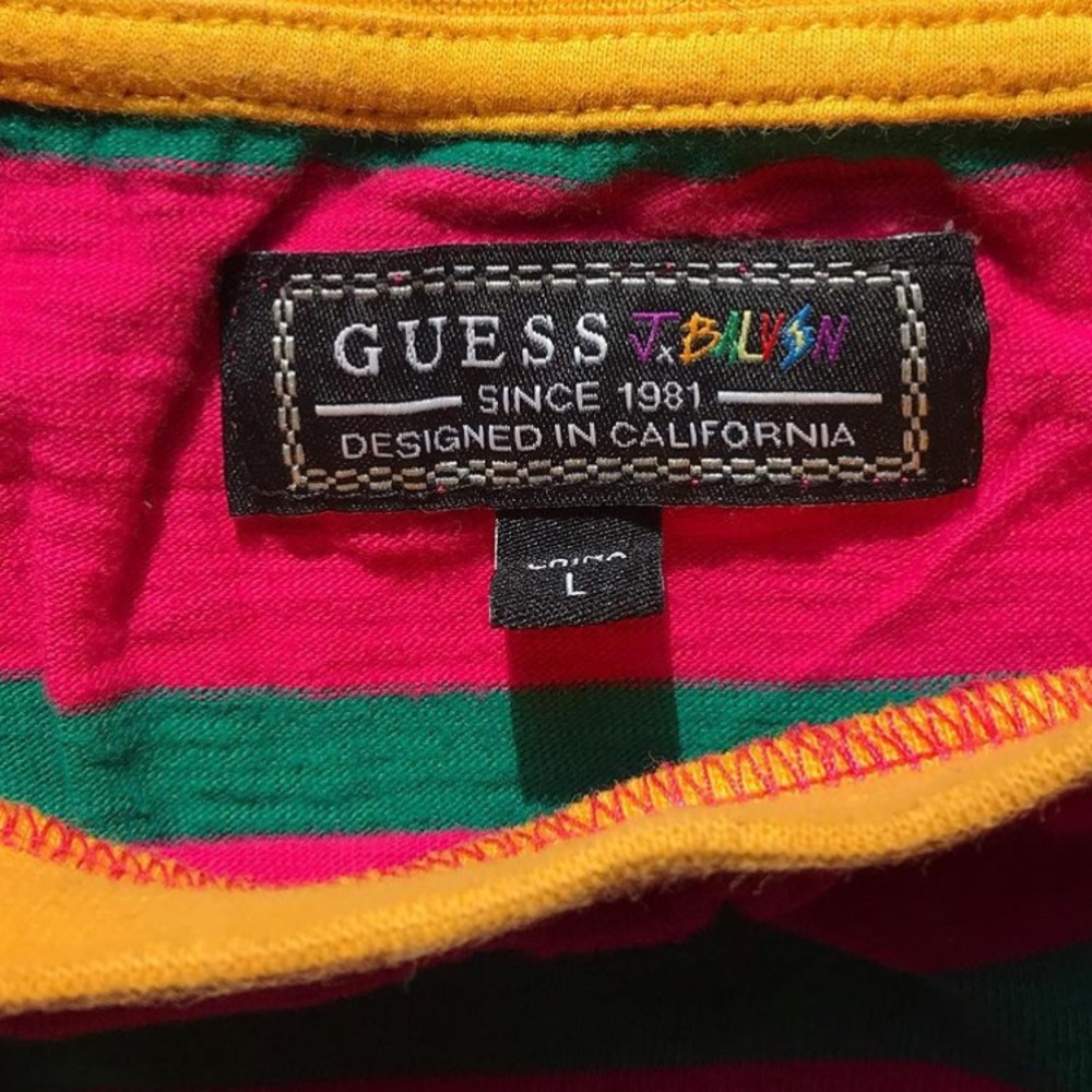 GUESS❓ X J Balvin MENS T SHIRT - Picture 3 of 3